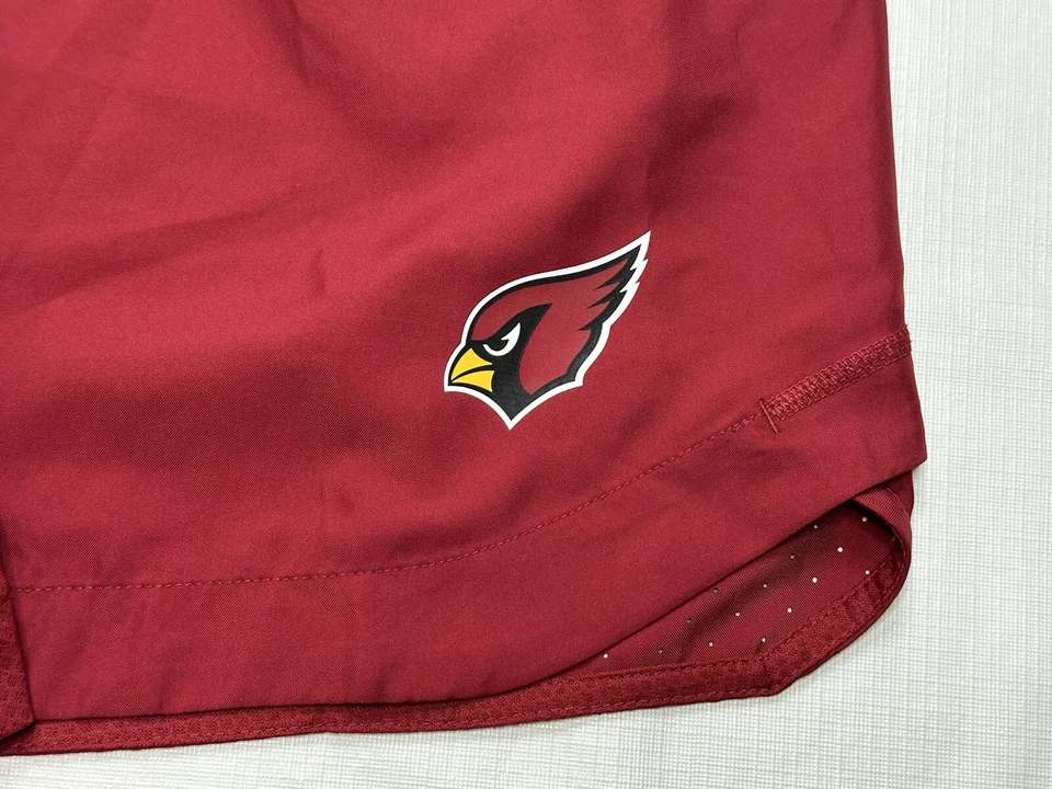 Men's Nike Dri-Fit NFL Arizona Cardinals Training Shorts 10" Size Large Red - Image 4 of 4