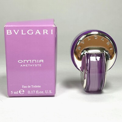 Bvlgari, Omnia Amethyste - Eau de Toilette - .17 oz MINI -Unused