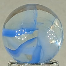 Vintage Vitro Hybrid Cat's Eye Marble .61 Inches Near-Mint Condition