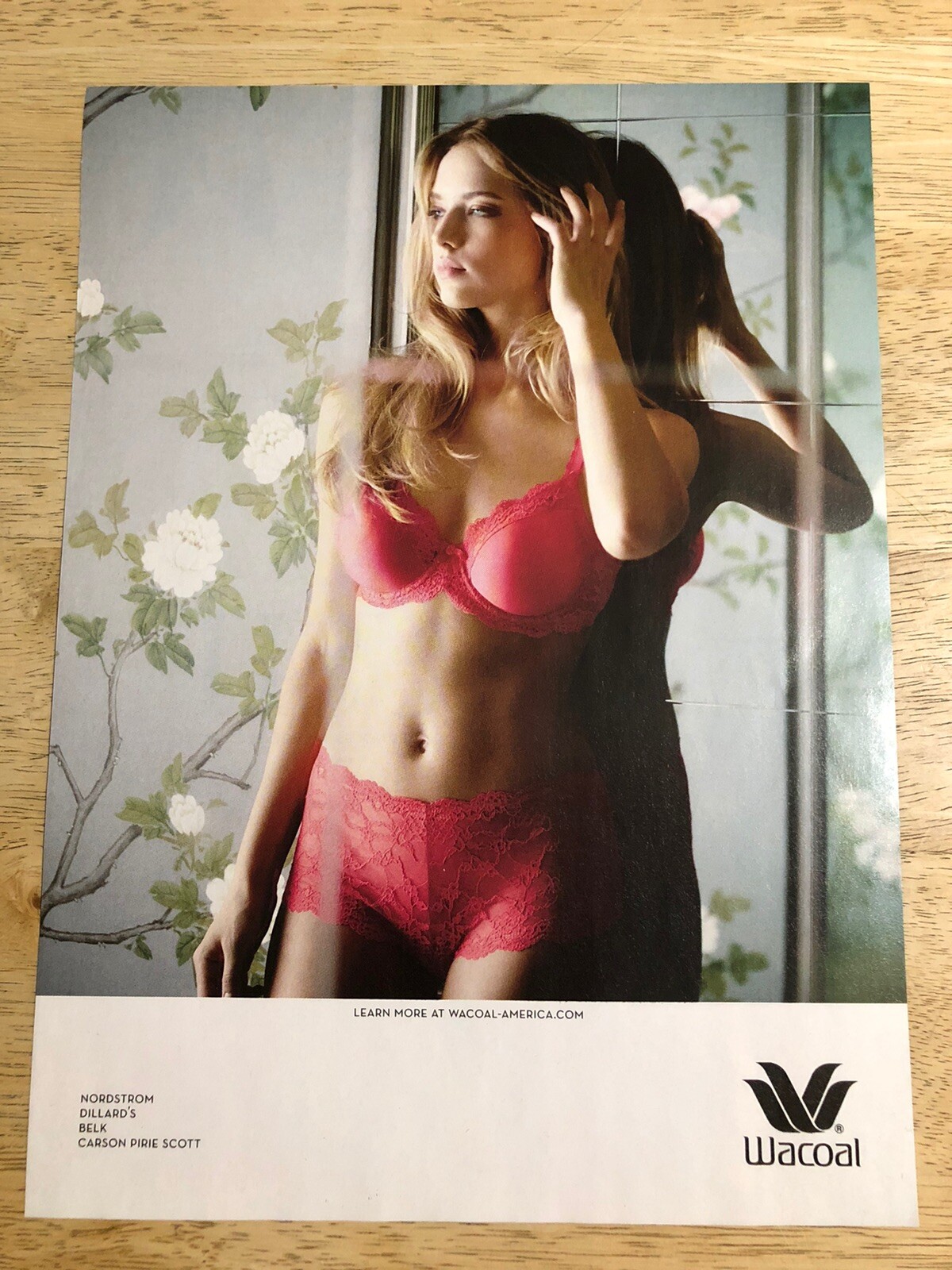 wacoal bra ad