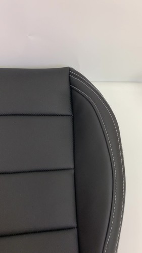 2015 2016 2017 2018 2019 2020 2021 2022 2023 Ford Mustang GT Seat Cover In Black - Video 1 of 1