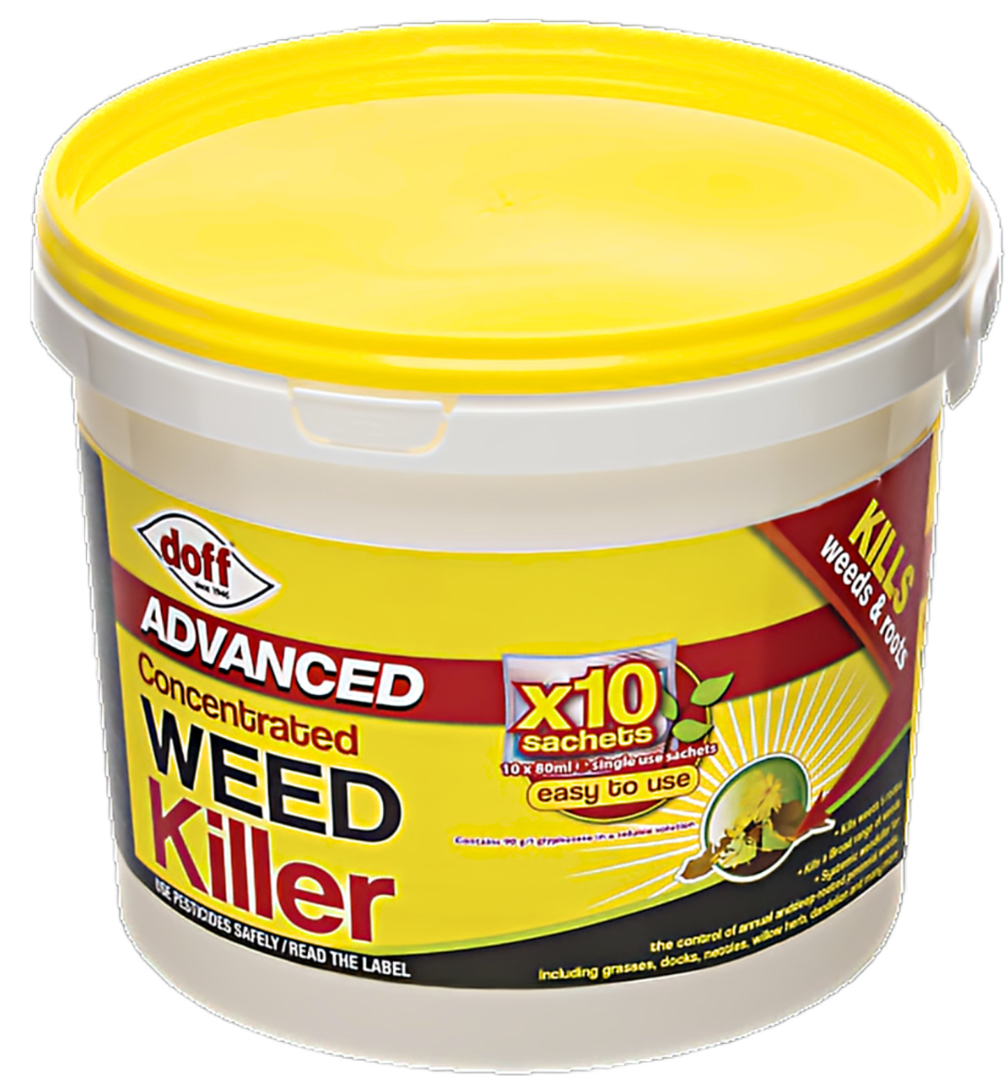 Extra Strong Weedkiller Doff Advanced Concentrated  & Ready to Use Weed Killer