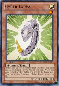Cyber Larva - SDCR-EN007 - Common - 1st Edition x3 - Near Mint