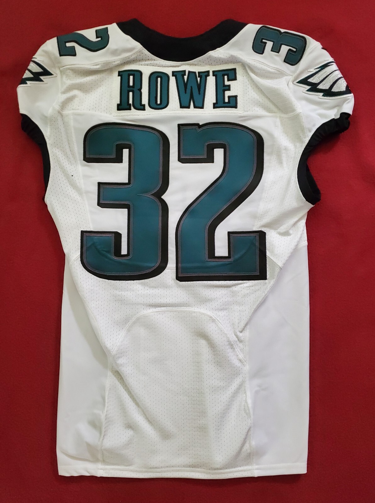 FILA #32 Eric Rowe of Philadelphia Eagles NFL Maglia Road Emessa dal Gioco 75049