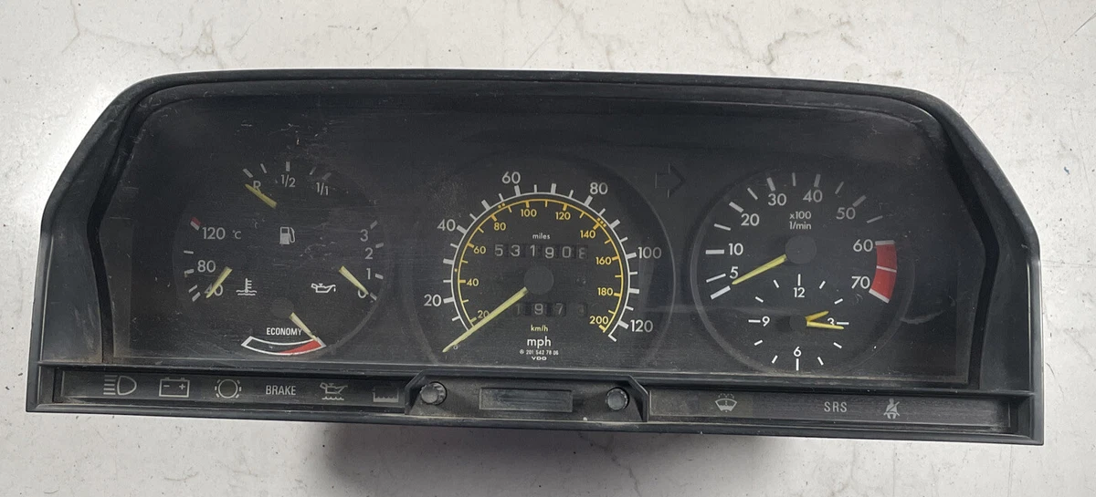 Instrument Clusters for Mercedes-Benz 190E for sale | eBay
