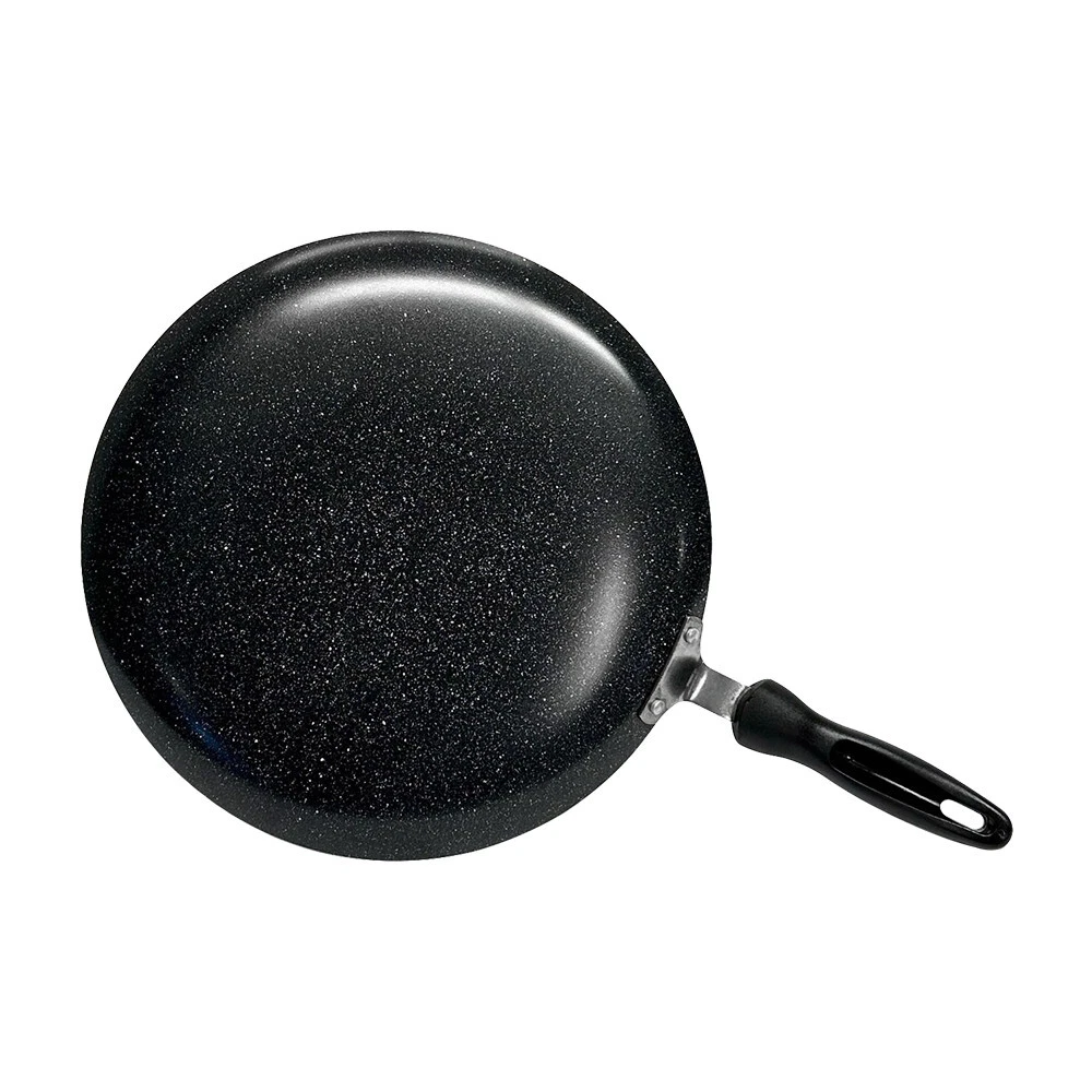 Aluminum Non-Stick Crepe Pan – Round Flat Griddle Skillet for Pancakes - 11 inch