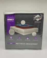 Degrees of Comfort Scotchgard 3M Stain Release King Size Mattress Encasement
