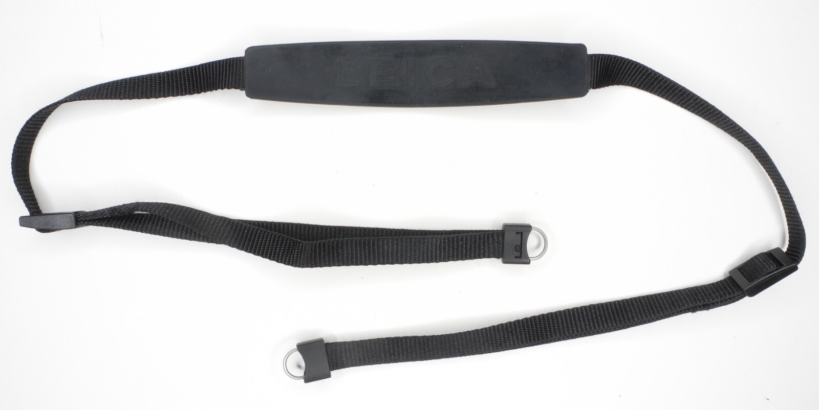 Leica 14312 Black Camera Neck Strap w/ Lugs For M2 M3 M4 M5 M6 M7 M8 M9 M10