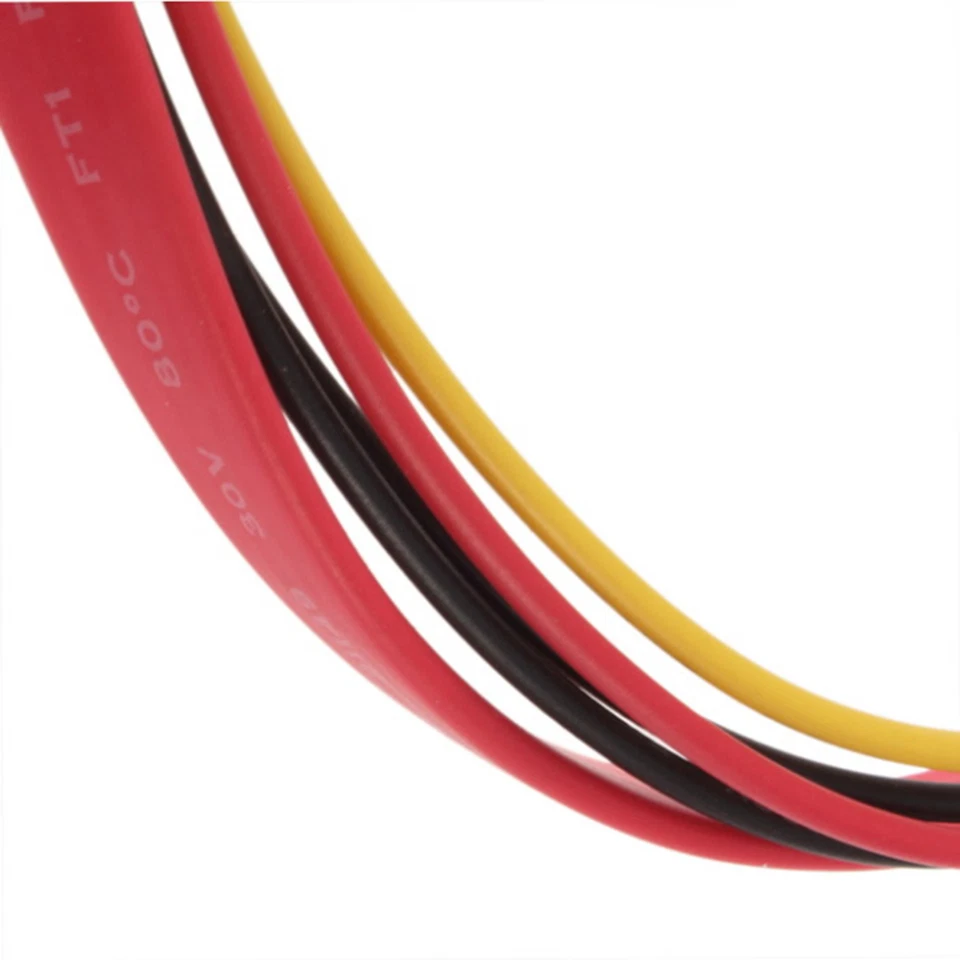 12 Inch Male to Female 7+15 Pin SATA Data HDD Power Combo Extend Extension Cord - Image 3 of 4