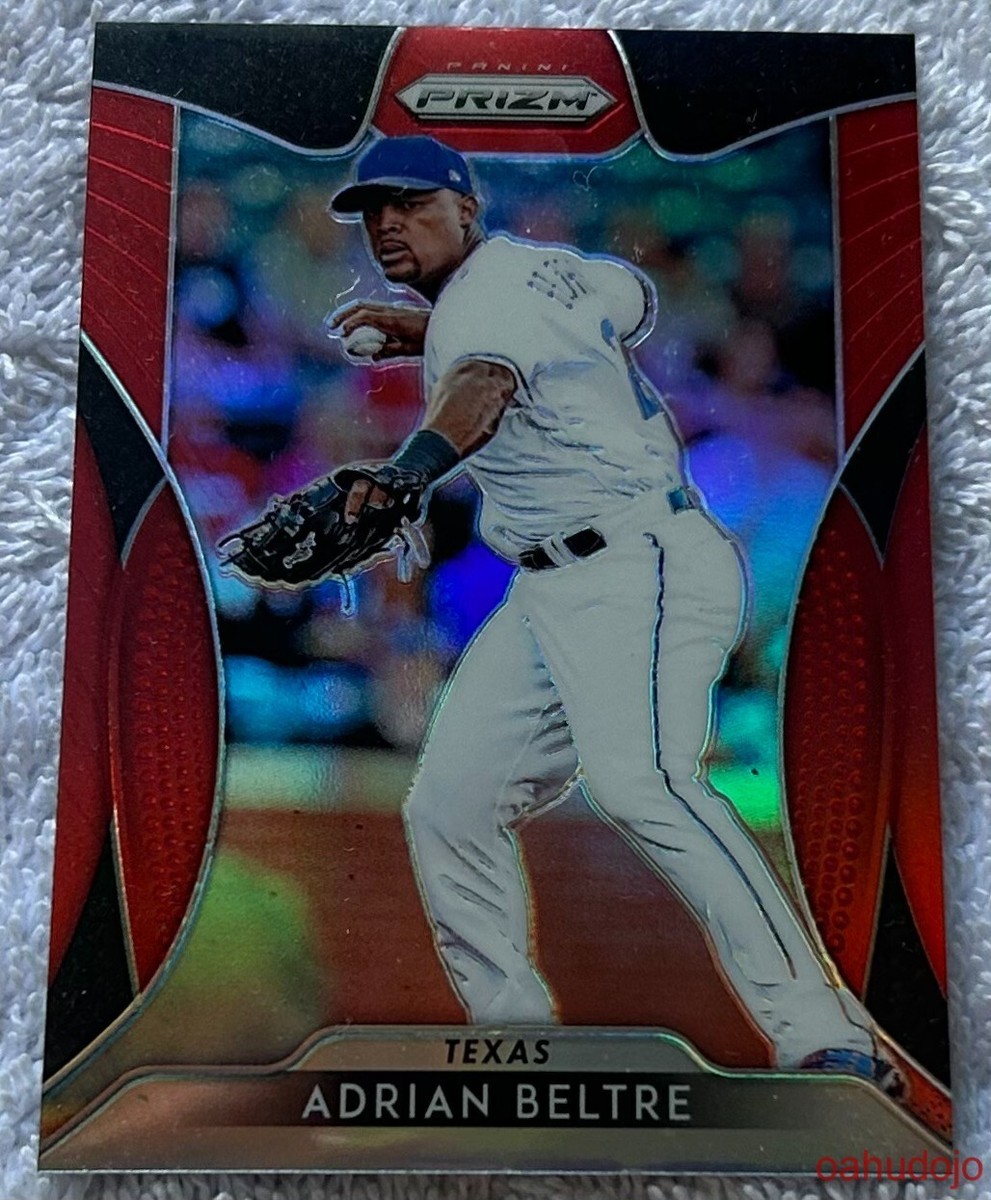 2019 Panini Prizm ADRIAN BELTRE #35 Base Red Texas Rangers