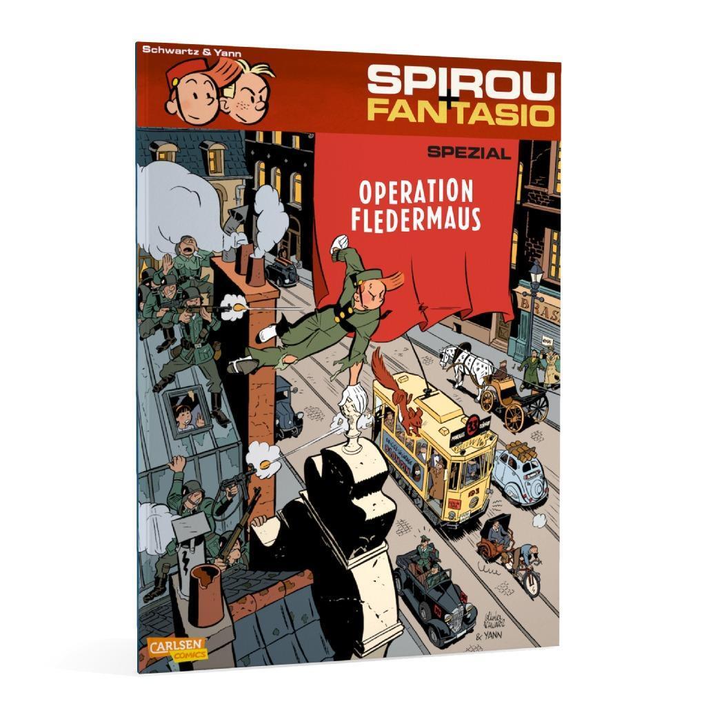 Thumbnail - Spirou Und Fantasio Spezial 09. Operation Fledermaus, Marcel Royer