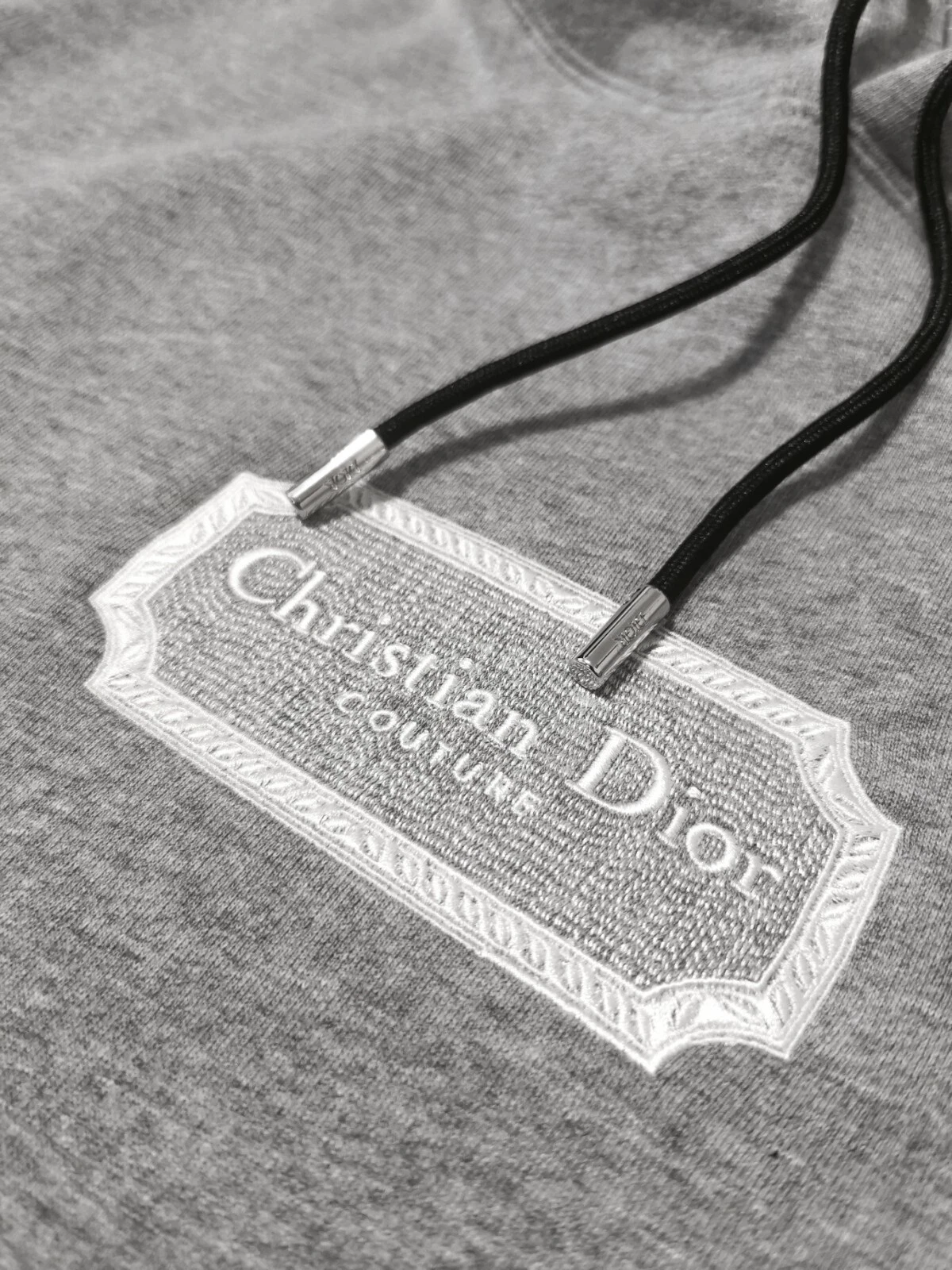 Hoodie Christian Dior Grey XS