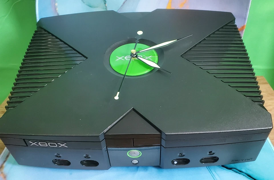 Genuine Original OG Xbox Hanging Wall Clock - Unique! - Image 2 of 4