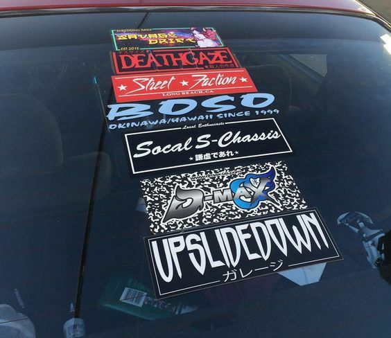 CLUB DIRTY DRIFT CLUB Decal Sticker - Retro Vintage JDM Drift Slap Sticker