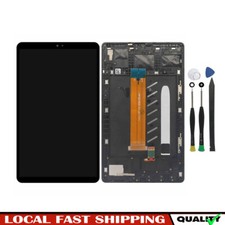 Black For Samsung Galaxy Tab A7 Lite SM-T220NZ LCD Touch Screen Digitizer Frame