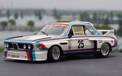 1/18 Scale MINICHAMPS BMW 3.0 CSL #25 RACING Rally Diecast Car