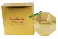 Bebe Glam 24 Karat 3.4/3.3 oz Eau de Parfum Spray By Bebe For Women New In Box