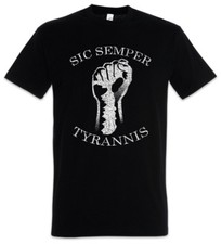 T-Shirt Sic Semper Tyrannis II Così sempre ai tiranni Resistenza Stati Uniti