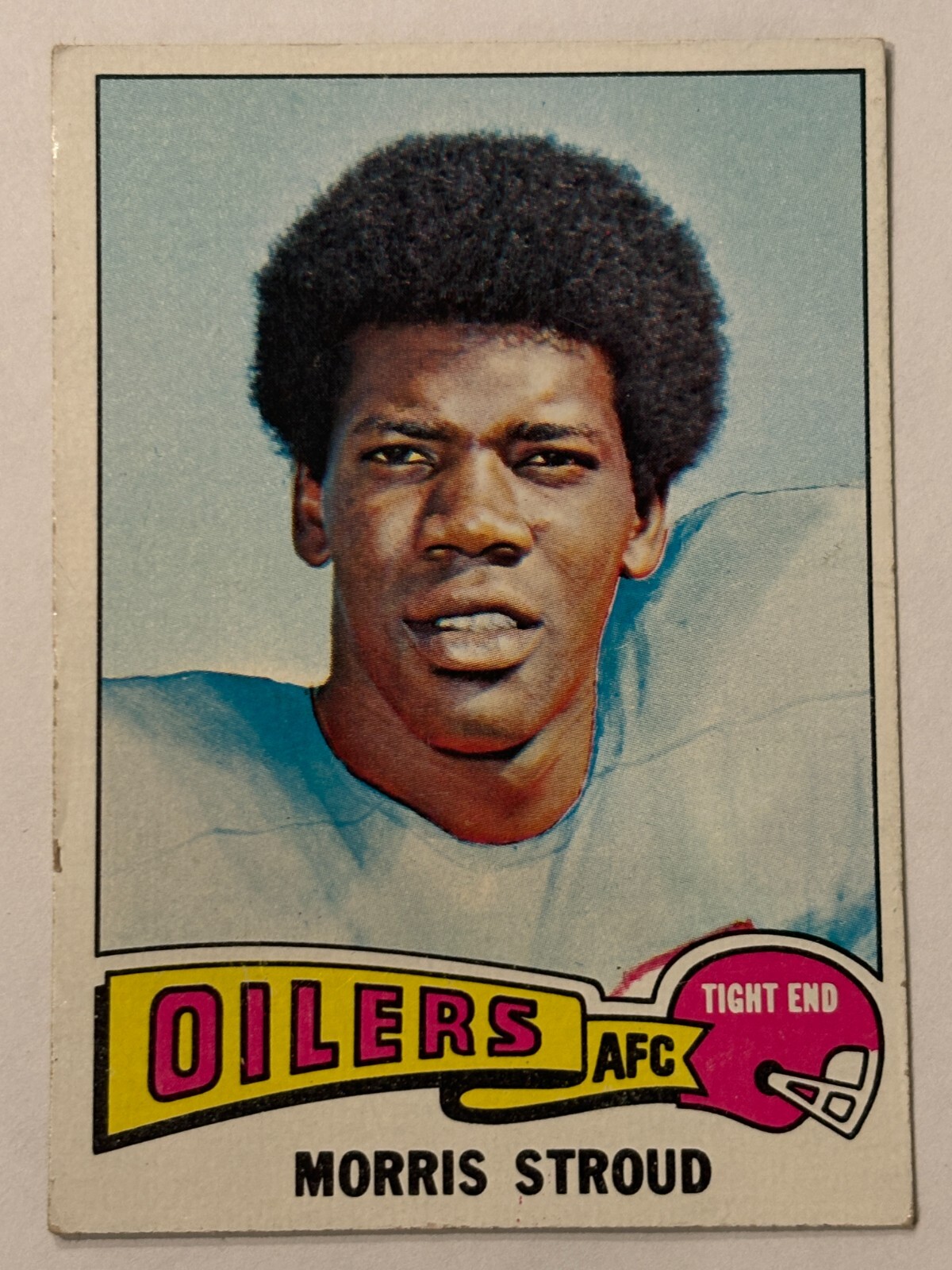 1975 Topps #426 Morris Stroud Houston Oilers