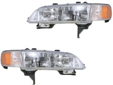 Headlights Headlamps For 94 - 97 Accord Sedan Coupe Left Right Replacement Set