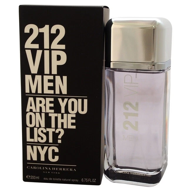 Carolina Herrera 212 Vip Men's Edt Spray - 6.75 fl oz bottle