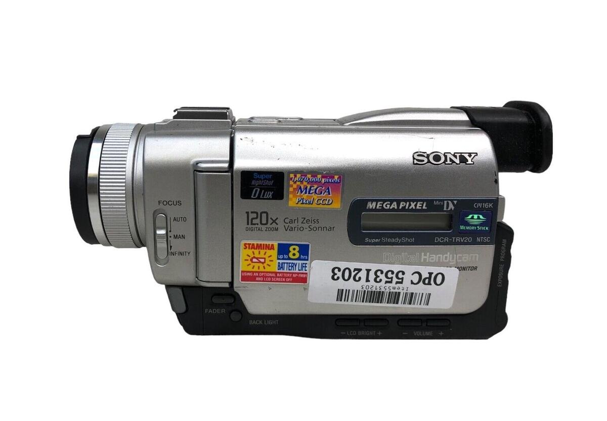 Sony Handycam DCR-TRV20 Digital Video Camcorder (Camera Only Sony Handycam DCR-TRV20 Digital Video Camcorder (Camera Only