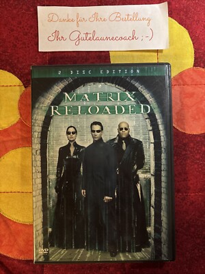 Matrix Reloaded | DVD | 2 Disc Edition | Sehr guter Zustand
