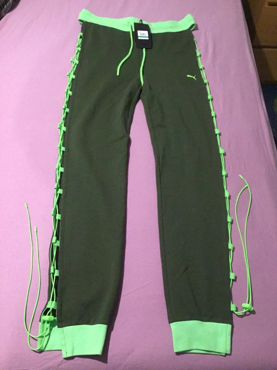 fenty puma by Rihanna green laced tracksuit size L