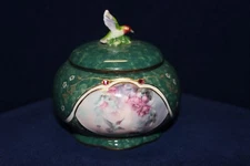 Ardleigh Elliott Jeweled Hummingbird Porcelain Music Box Lena Liu, 2nd Issue