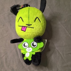 Zag Toys Invader Zim Original Minis ClipOns GIR in Dog Suit w/Monkey