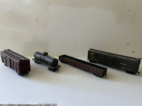 HO Scale Transitional Santa Fe Freight Cars Various Manufacturers