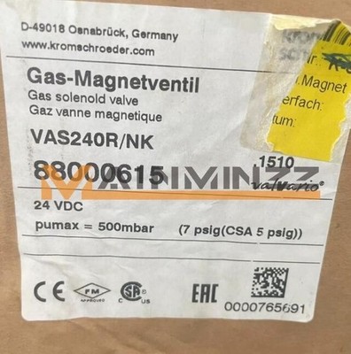 1PC Krom Schroder VAS240R/NK solenoid valve new *lh