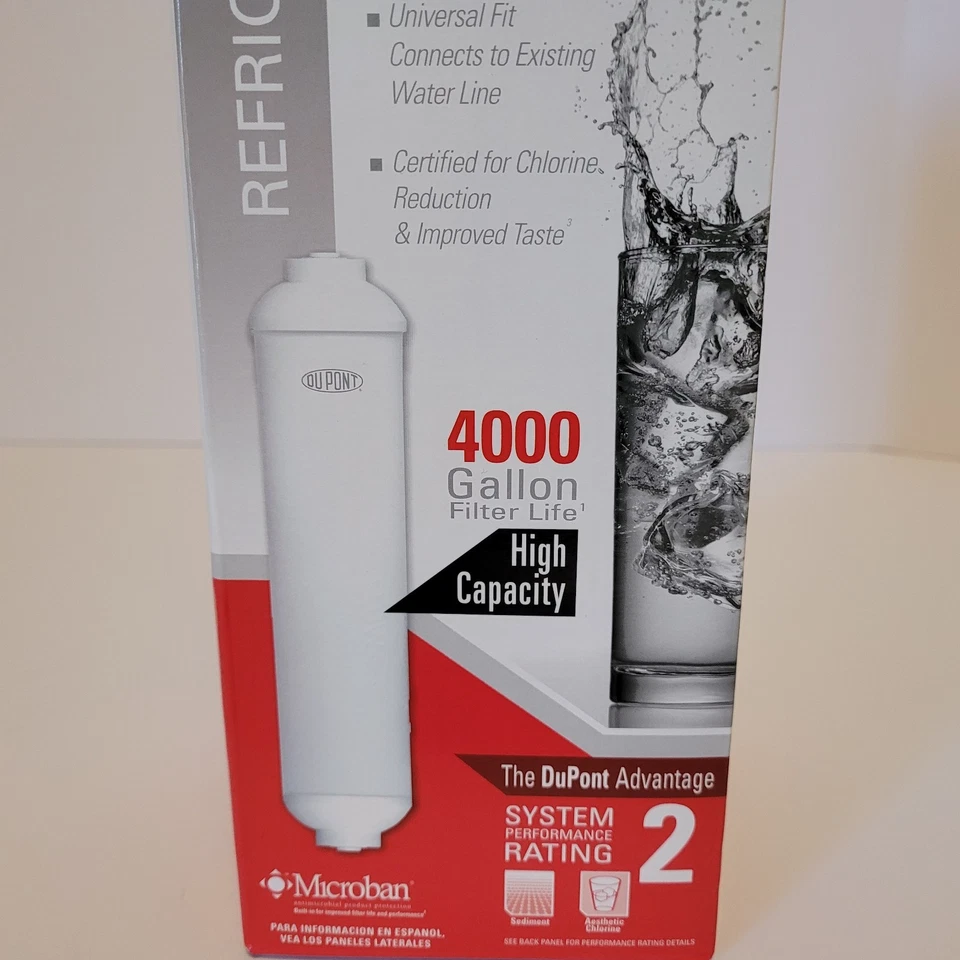 Filtro para máquina de hielo refrigerador conexión directa universal DuPont modelo WFIR200 NOS Foto 3 de 3