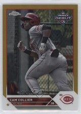 2023 Topps Pro Debut Chrome Gold Refractor 8/50 Cam Collier #PDC-198