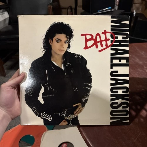 Michael Jackson ~ Bad ~ Vinyl Record Album E 40600 1987 MJJ Productions