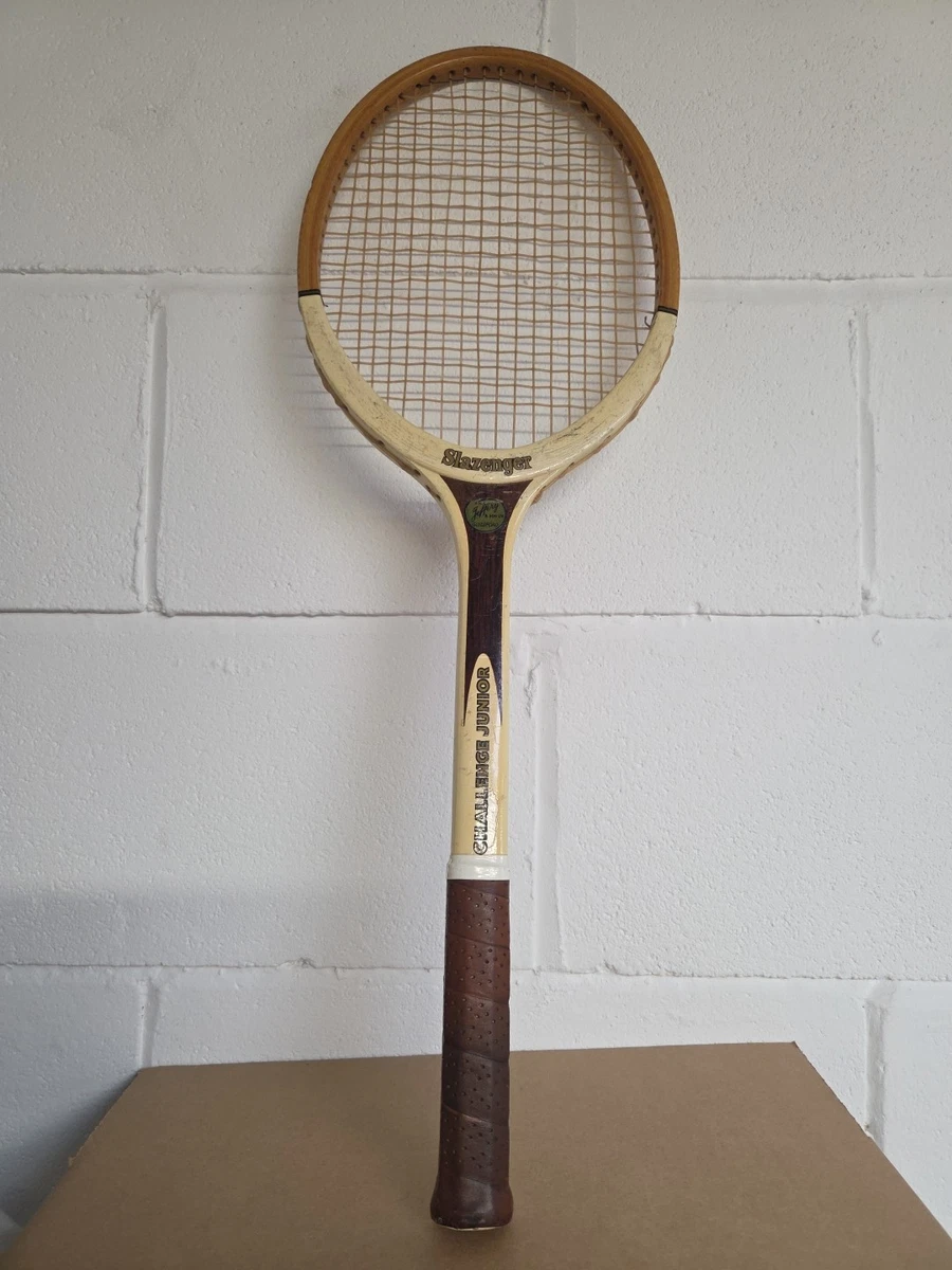 Batte de tennis de table vintage Slazenger « Challenge » avec sac Stiga