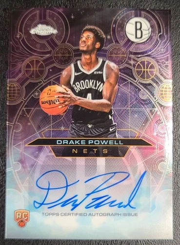 2025 Topps Chrome Drake Powell Base (RAW)