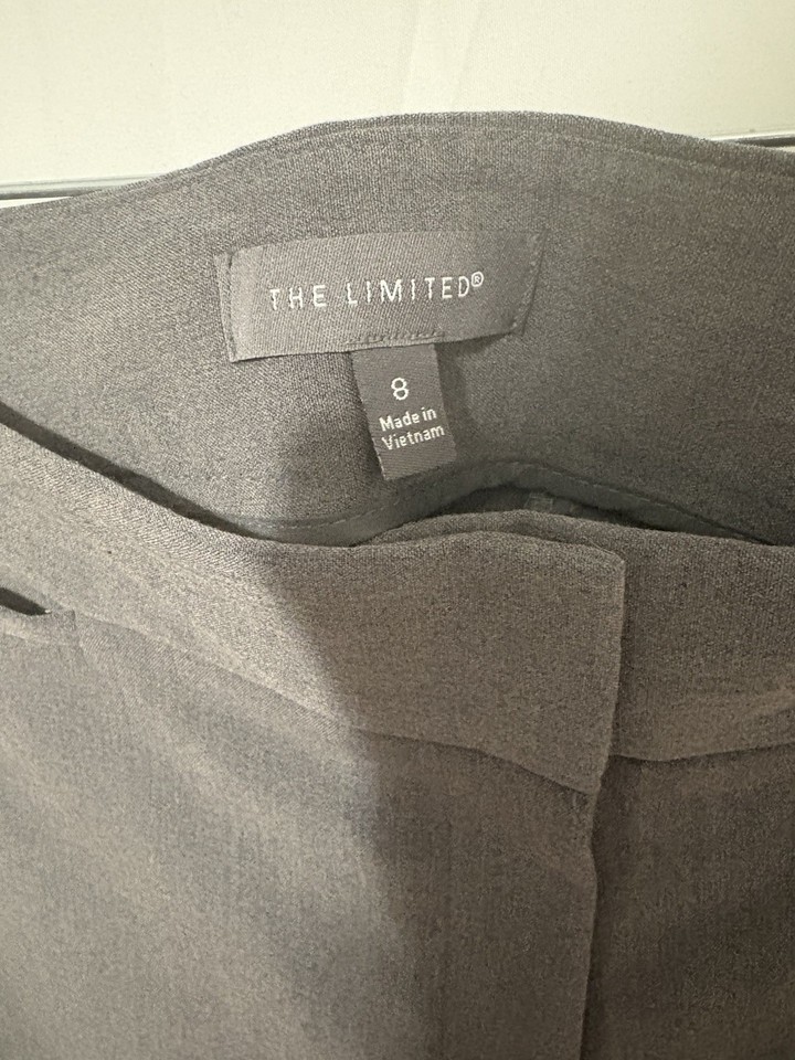 Pantalon The Limited Stretch – Taille 0, Gris, En Polyester/viscose/élasthanne