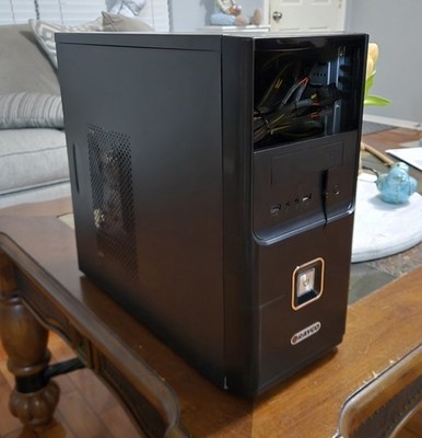 Budget Gaming PC Desktop AMD 6-Core RX 470 8GB VRAM 14GB RAM SSD Windows 11 Pro