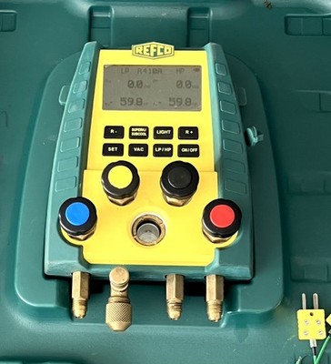 REFCO DIGIMON4 DIGITAL HVACR GAUGES