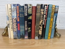 14 Alistair MacLean Hardcover Book Lot Navarone Ice Station Zebra 1st Editions