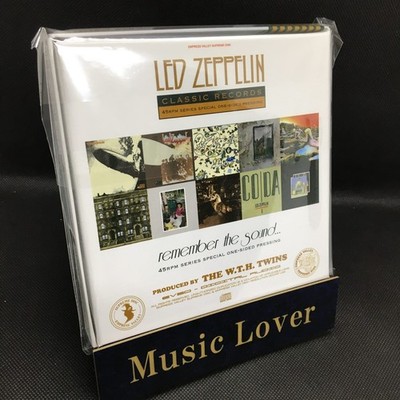 レッド・ツェッぺリン『クラシック・レコーズ・ボックス (12CD)』【未開封】 Led Zeppelin / Classic Records Box 45Rpm Series Special One-Sided
