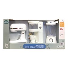 Member's Mark Gourmet Kitchen Appliances Playset - Mixer, Blender, Coffee Maker