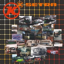 23 Fotos, K&auml;ssbohrer Setra / Setra, Bildermix, 1960er - 2010er