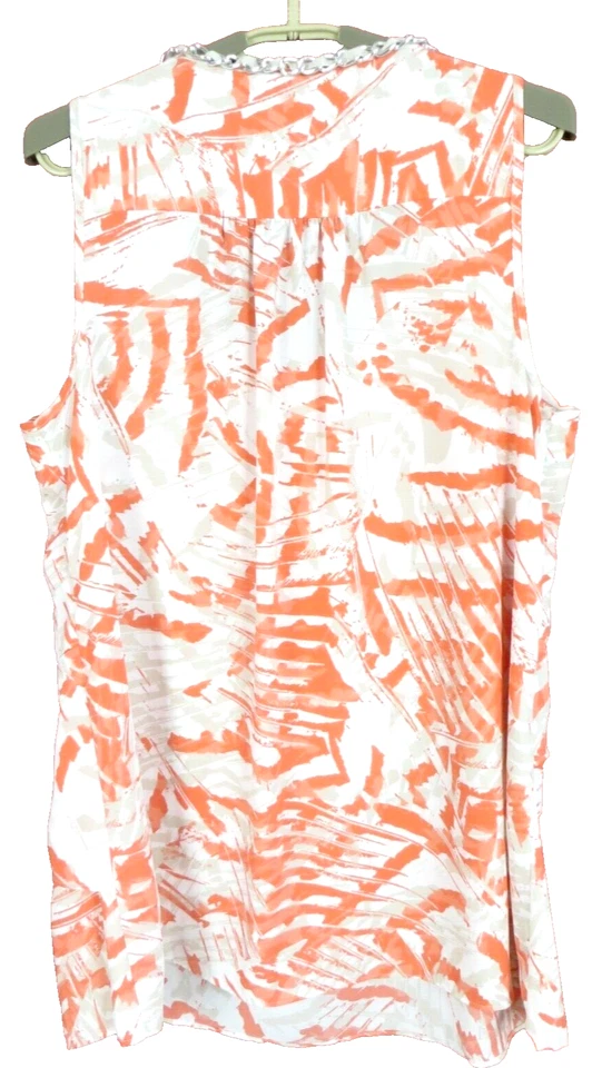 TB13362 ALFANI Women's Polyester Tank Top Sleeveless Layered Asymmetric Chain 10 - Image 2 of 4