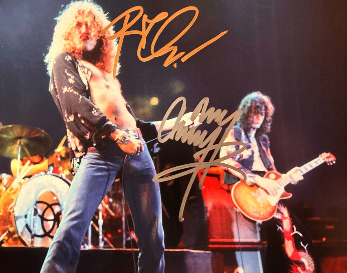 led zeppelin signed products for sale | eBay