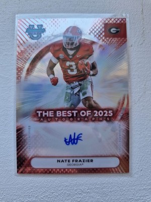 2025 Bowman University Best Nate Frazier Auto Refractor #BOA-NFR Georgia Auto RC