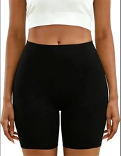 Women's 2 Pack Anti Chafing Slip Shorts Under Dress Seamless Boyshorts S-3XL