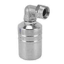 Water Level Control Float Valve with 1/2in Elbow Fully Automatic Stainles Steel