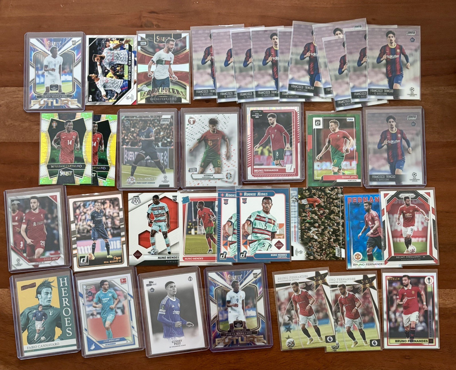 Dowman, Haaland, Mbappe, CR7 Messi + More Lot Rookies Parallel Base Auto Patch view 13